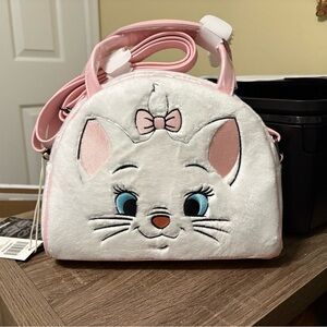 🔥 Loungefly Disney The Aristocats Marie Fuzzy Dome Crossbody Bag